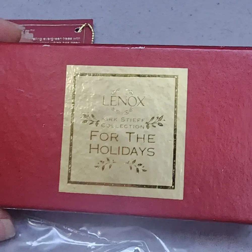 Lenox christmas ornament